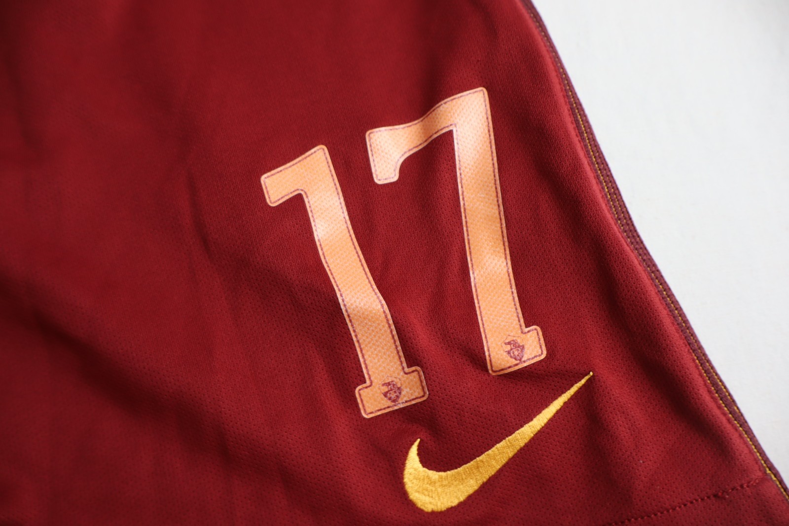 Nike As Roma N 17 Men's Soccer Shorts Size XL image 4