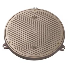 Jay R. Smith Manufacturing 4810-10Pb Round Floor Cleanout, Nickel Bronze, 10