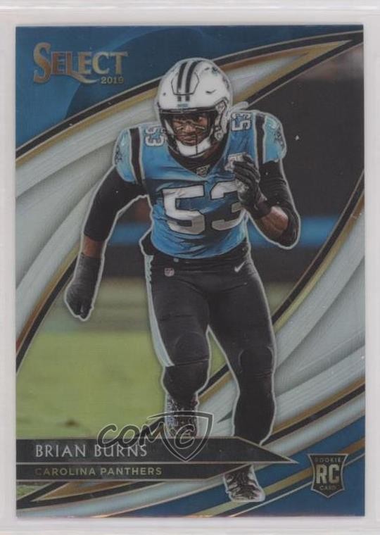 2019 Panini Select Field Level Silver Prizm Brian Burns #260 i5f