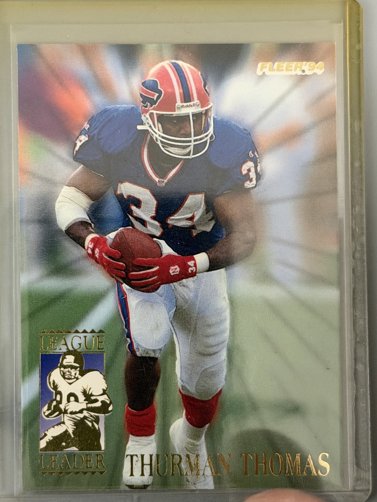 1994 Fleer - League Leaders Thurman Thomas #9