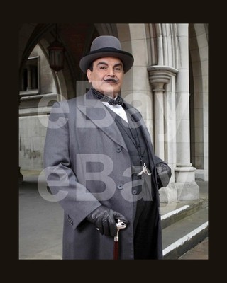 Poirot (TV) David Suchet ''Agatha Christies Hercule Poirot'' 16x12 Foto Poster