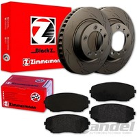 Zimmermann Sport Bremsscheiben 320Mm + BelÄGe Vorne FüR Mitsubishi Eclipse Cross