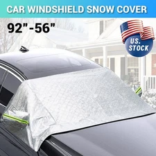 4-Layer Car Truck Windshield Winter Snow Cover Protector Anti Ice Frost Outdoor