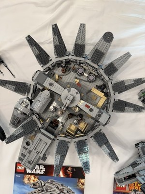 Rare LEGO Star Wars Lot | Falcon, Poe s X-Wing, Kylo Ren Shuttle, Transporter