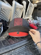 Charles Owen MS1 Pro Equestrian Riding Helmet Black Red