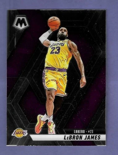 LEBRON JAMES_2024-25 PANINI MOSAIC NBA BASKETBALL CARD_LOS ANGELES LAKERS_#180