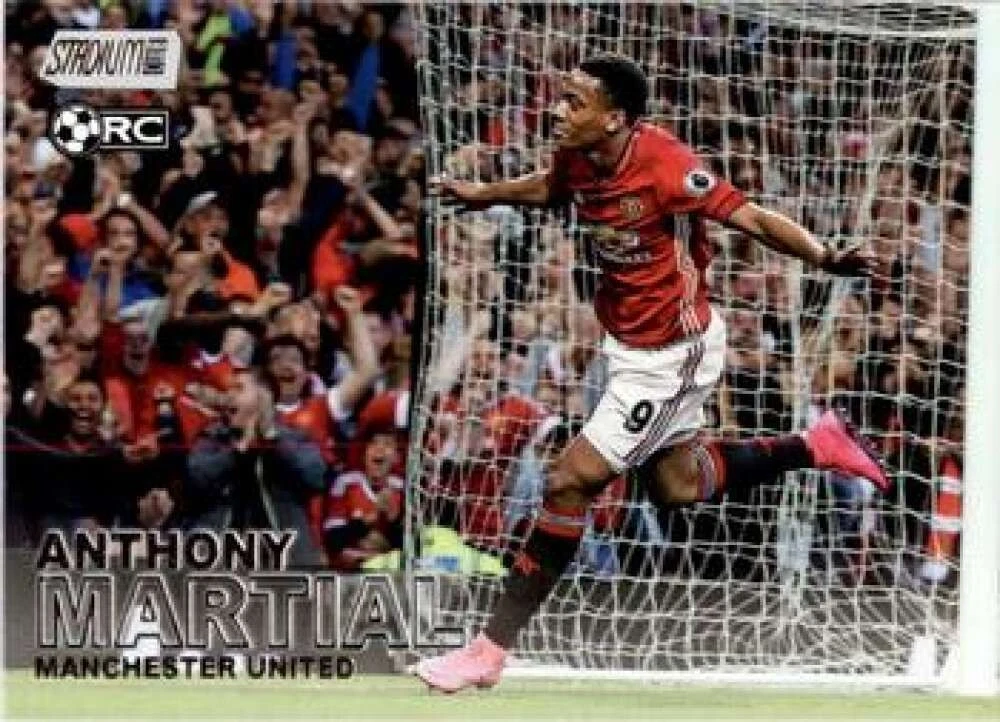 Carte Anthony Martial Topps Chrome UCL 2017-18 Future Stars (Manchester United)