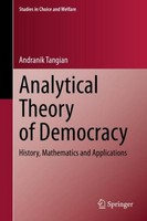 Analytical Theory Of Democracy Andranik Tangian