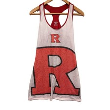 Rutgers University R Racerback Shirt Dress Red Scarlet Knights