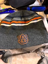 Auburn Tigers Beanie Cuffed Winter Knit Hat Cap Toque NWT Officially Licensed