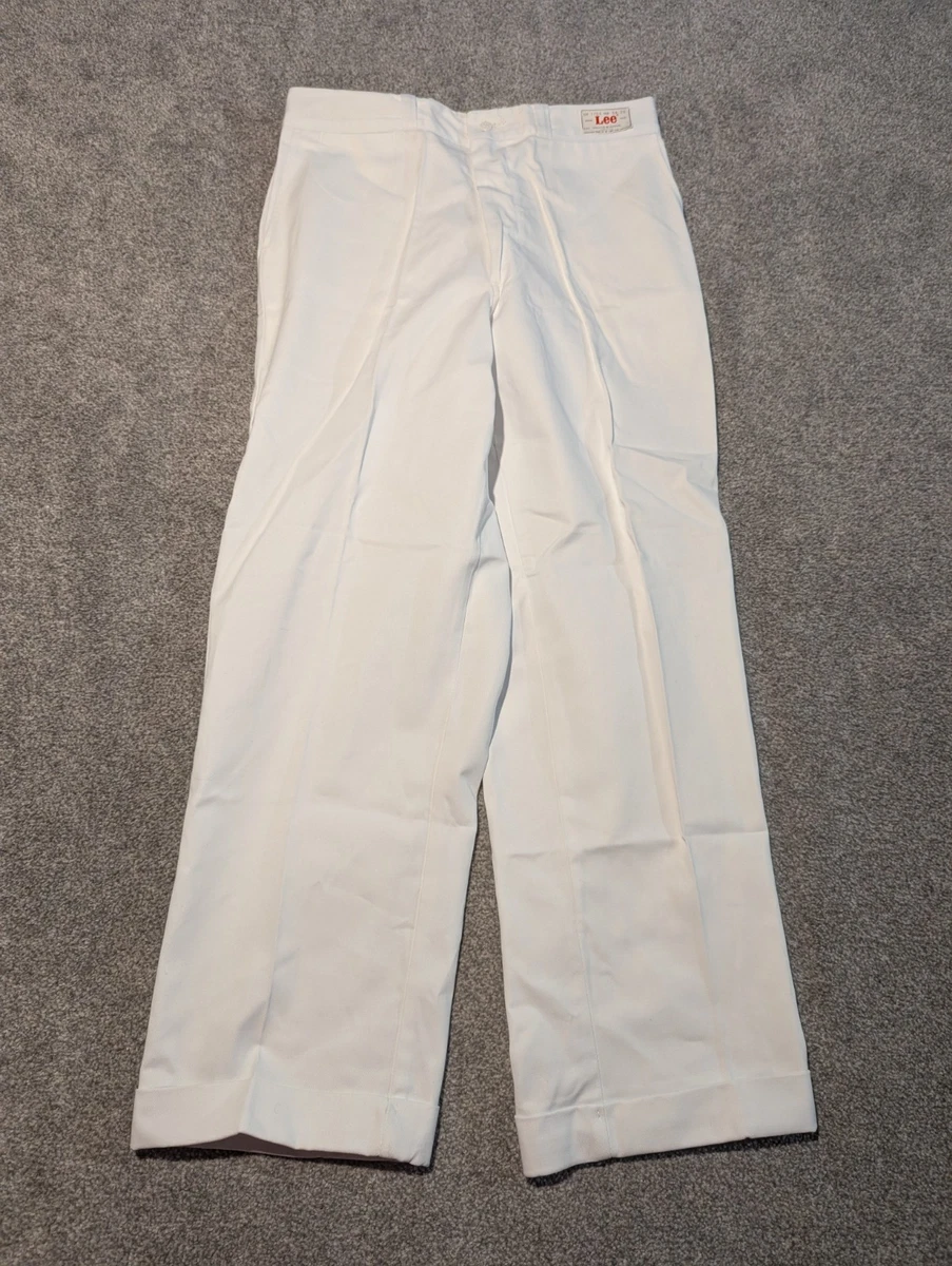 Lee White Pants for Men for sale | eBay