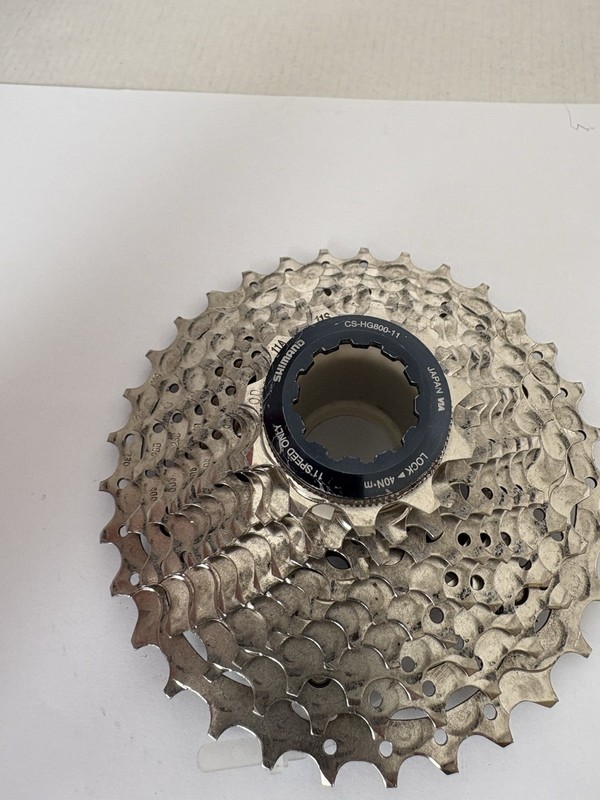 Shimano CS HG800 Cassette, 11 Speed,  11 x 32.  Little Use, Very Good Condition.