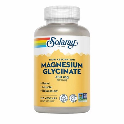 Magnesium Glycinate 350 mg 120 Count By Solaray
