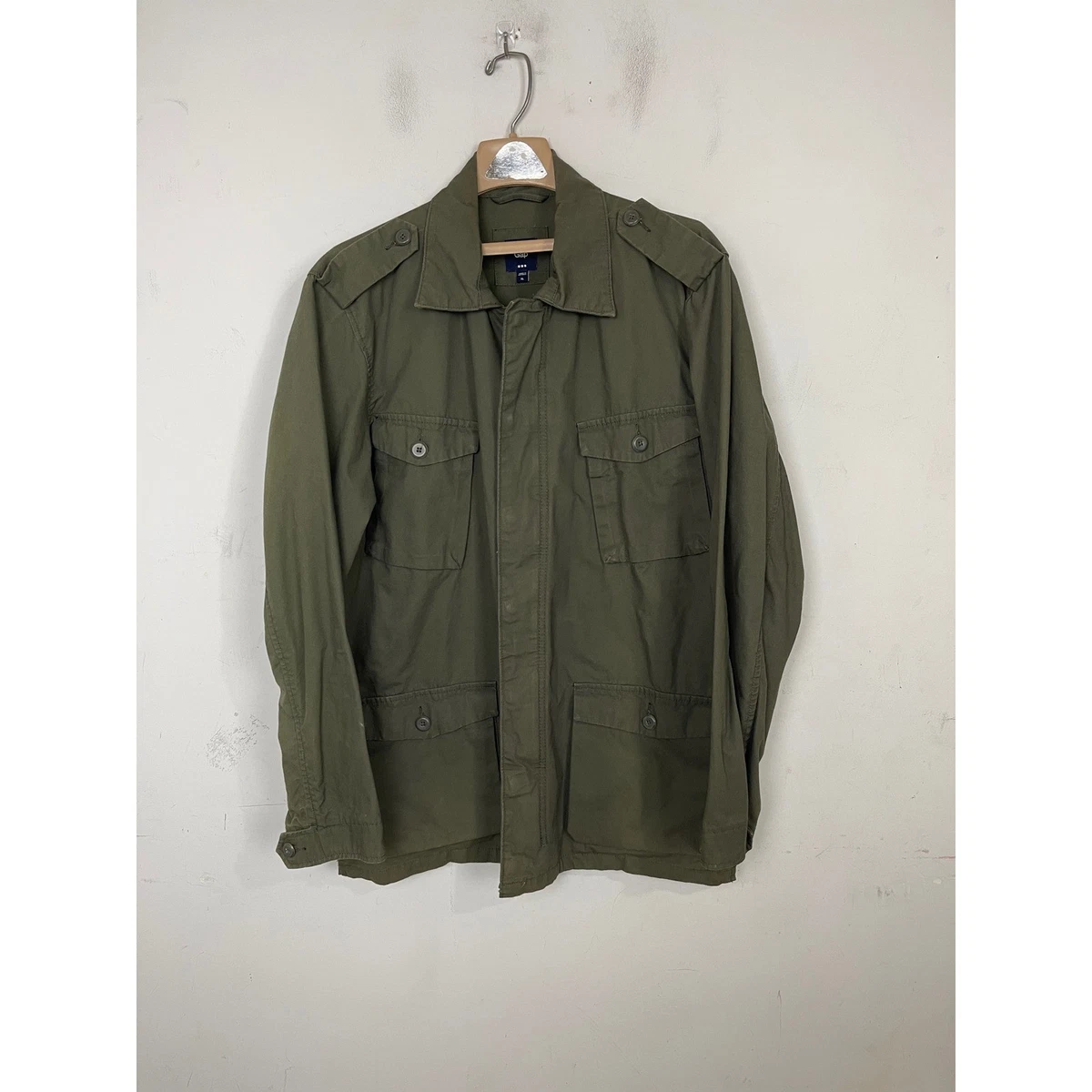 Gap Military Jacket Solid Coats, Jackets & Vests for Men for Sale 