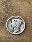 1918D Mercury Dime G+