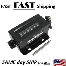 D94-S 0-999999 6 Digit Resettable Mechanical Pulling Counter 