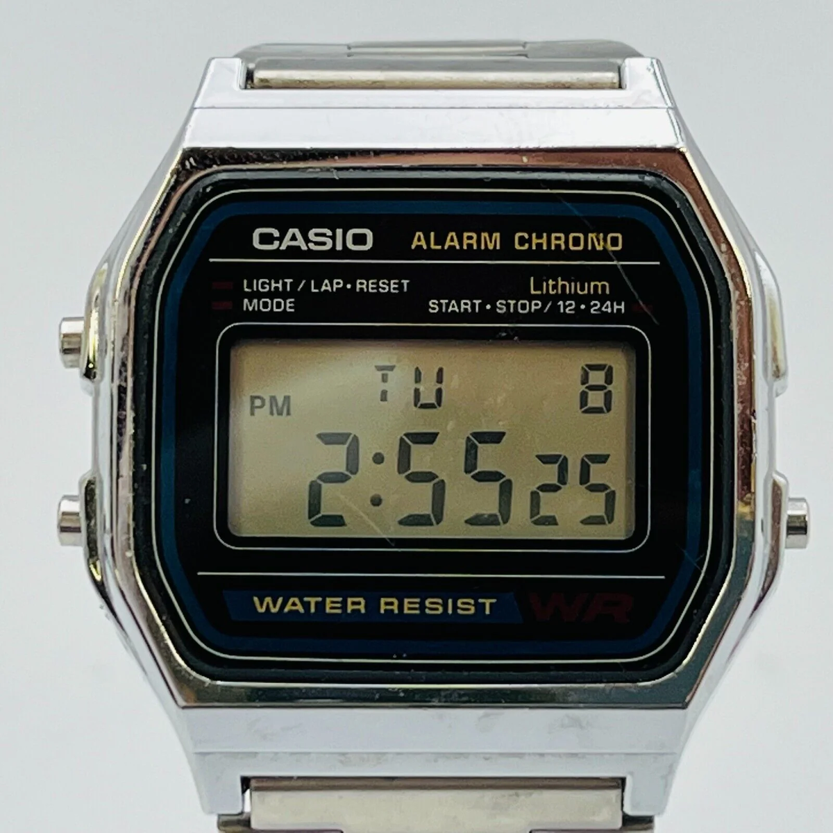 Casio A158w How To Set Alarm On Casio Watch With Three Buttons