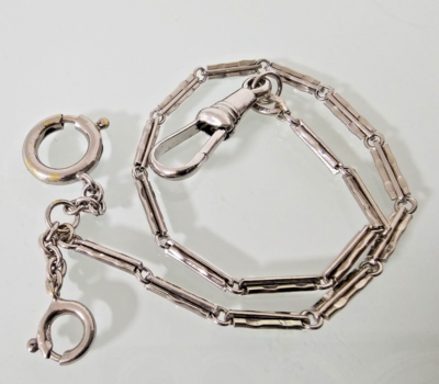 Alte Uhrenkette 60er Uhrkette Taschenuhrenkette Taschenuhr Kette