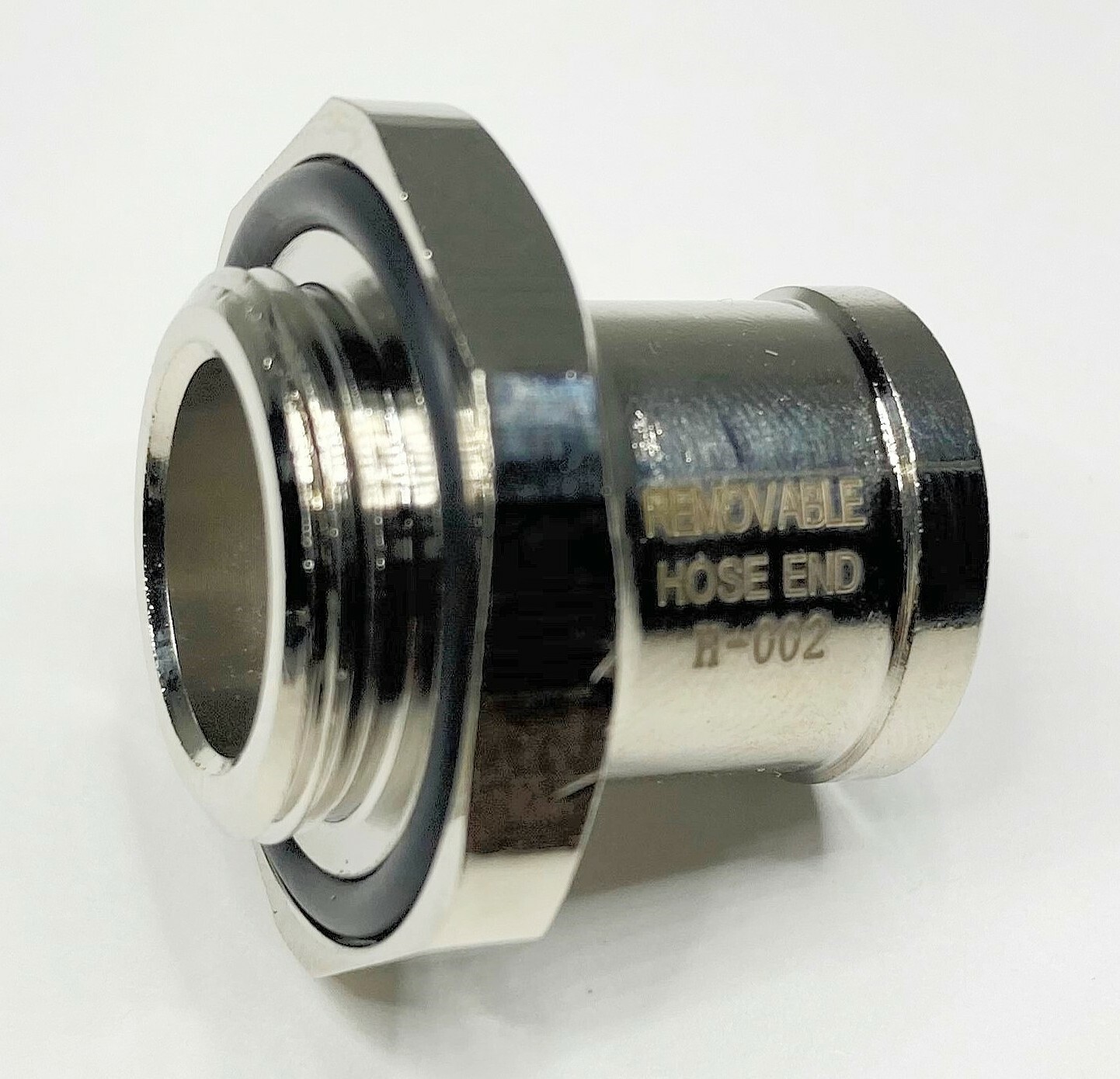 EZ Oil Drain Valve H002 Removable Straight 5/8" OD Nipple for Truck Valves