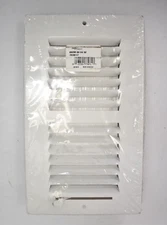 Hart & Cooley 2 Way Registers White Air Vent Sidewall 10" x 4" 703917 Cooling