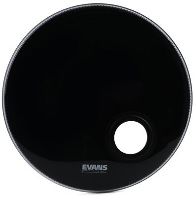 Evans EMAD Resonant Bass Drumhead - 22'' - Ebony