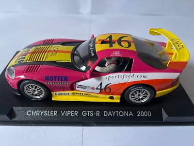 Miniature Voiture Fly 1/32 – Chrysler Viper GTS-R Daytona 2000 – Neuve