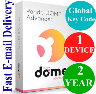Panda Dome Advanced 1 Device / 2 Year (Unique Global Key Code) 
