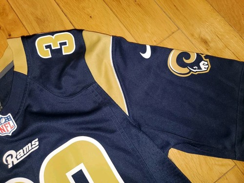 2015 Nike Todd Gurley II LOS ANGELES RAMS Mens NFL Rookie Team Replica JERSEY S - Picture 10 of 20