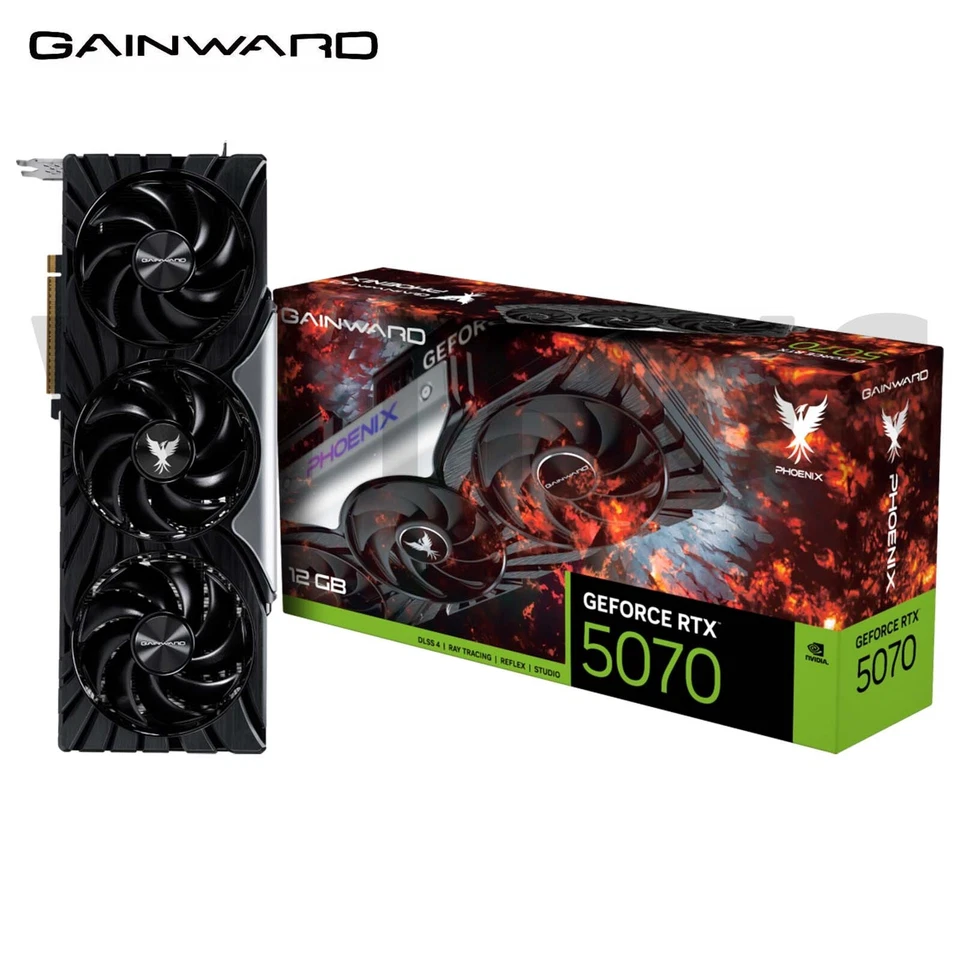 GAINWARD GeForce RTX 5070 Phoenix D7 12GB Gaming Graphics Card - Image 2 of 4