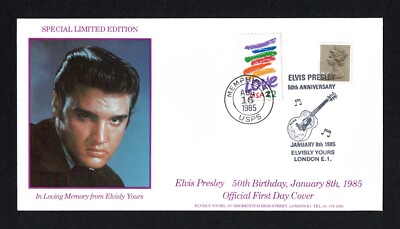 Elvis Presley - 50th Birthday - January, 8th 1985 - Official First Day Cover