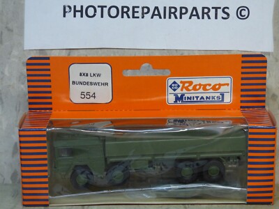 Roco Minitanks  (NEW Version) 1/87 Modern German KHD 8x8 10T Truck Lot #7317K 
