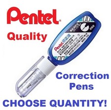Pentel CHOOSE HOW MANY Multipurpose Correction Pen 12ml ZL102-WT White Out