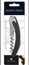 Image of KitchenCraft - BarCraft Waiters Corkscrew Bottle Opener & Foil Cutter Tool