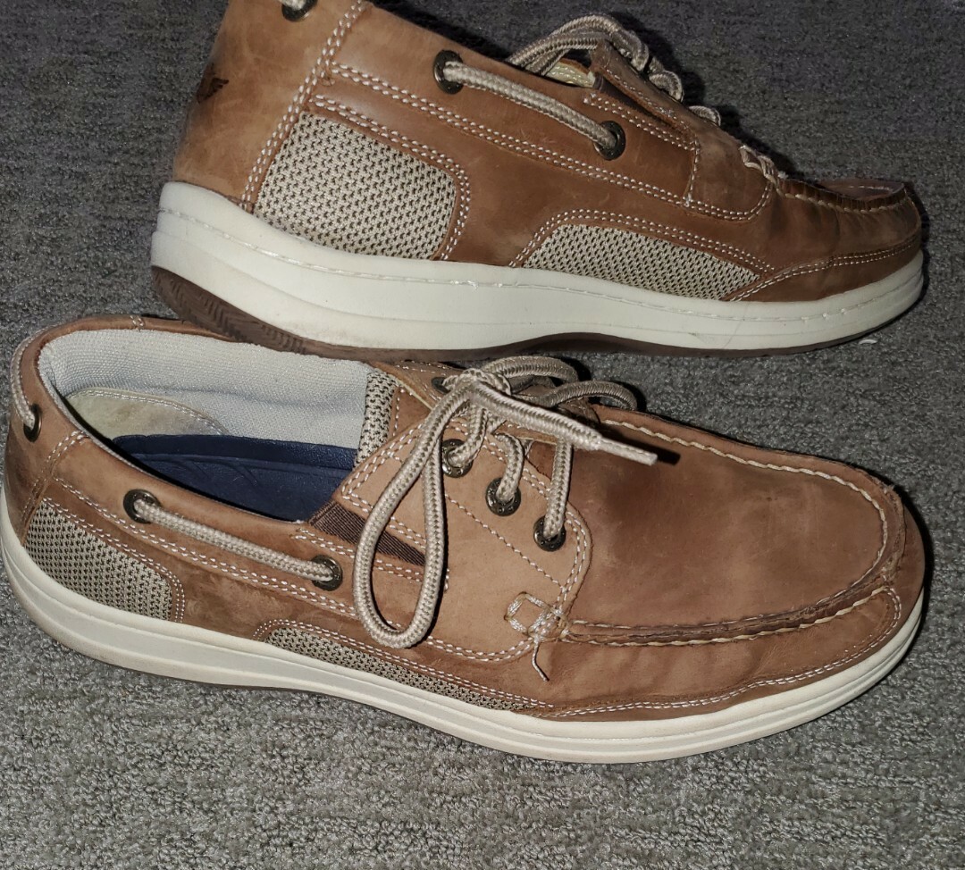 Leather Boat Shoes size 