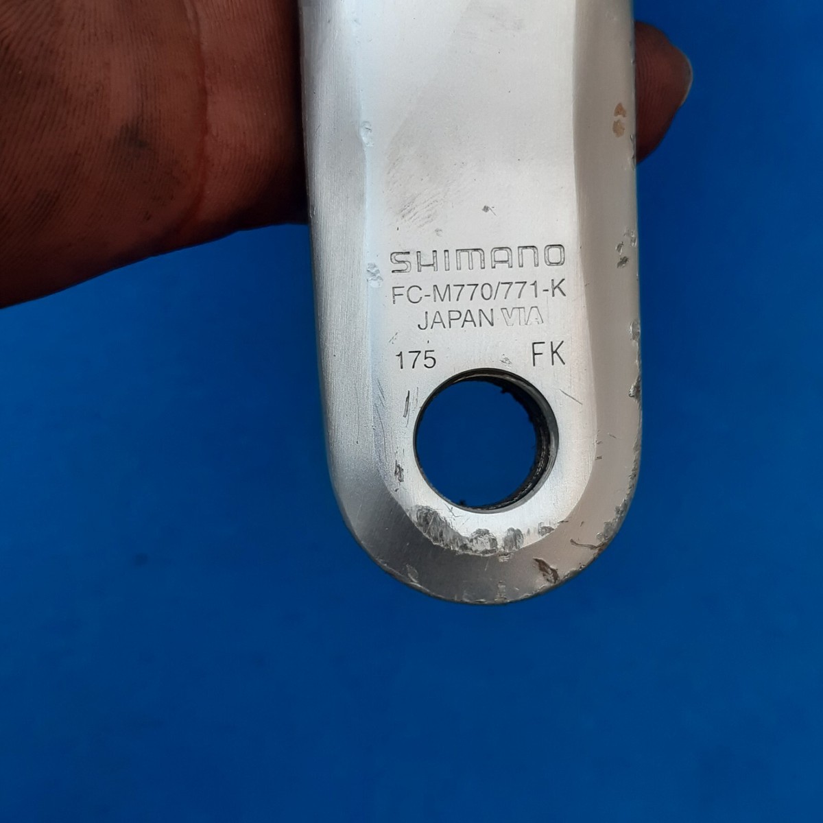 Shimano Deore XT M770/771-K II MTB Triple Crankset 175mm | eBay