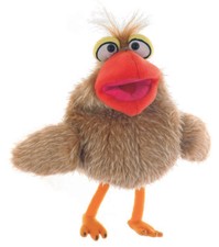 Living Puppets Handpuppe Handspieltiere Petronella Piepspatz 25cm 