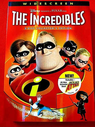 the incredibles disney pixar animation 2 dvd coll.ed. samuel l.
