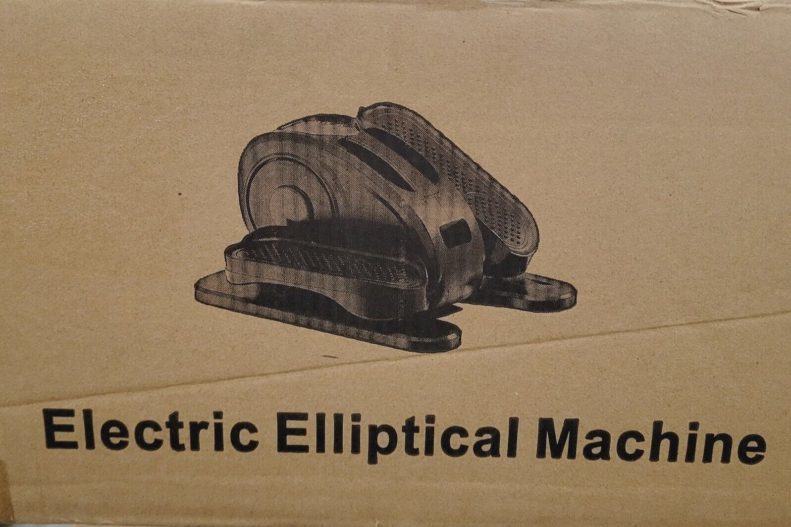 Under Desk Elliptical Trainer, Leg Exerciser w/Remote & LCD, Portable for Senior