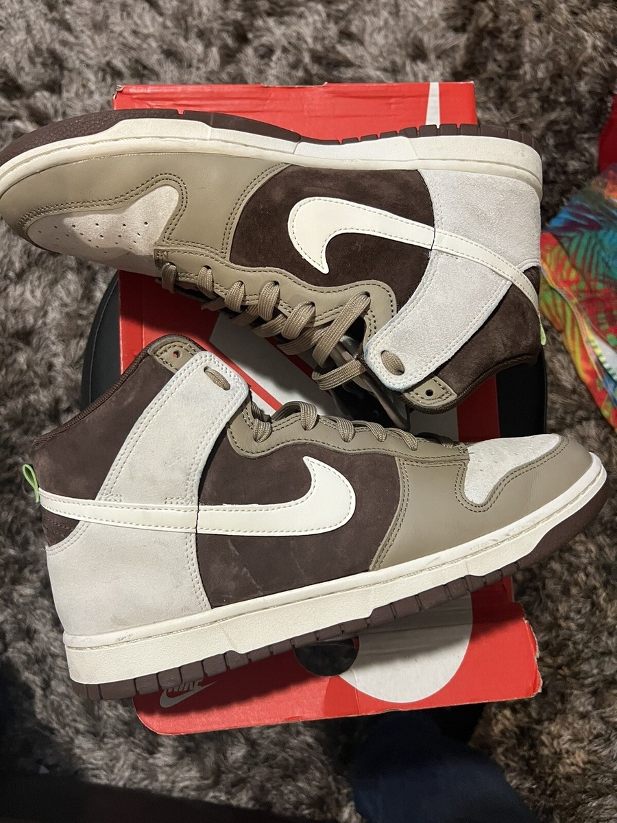 Size 10.5 - Nike Dunk High Light Chocolate s-l400.jpg main image 4