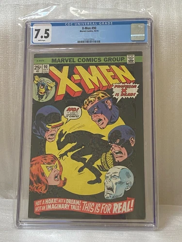 X-MEN #90 CGC Graded 7.5