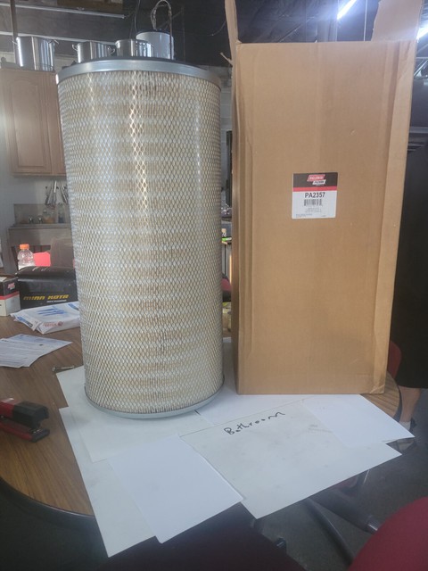 Direct-Fit Baldwin PA2357 Engine Air Filter, 3-Year Warranty