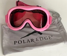 Pink Polar Edge Ski Winter Snow Youth Kids Goggles **EUC
