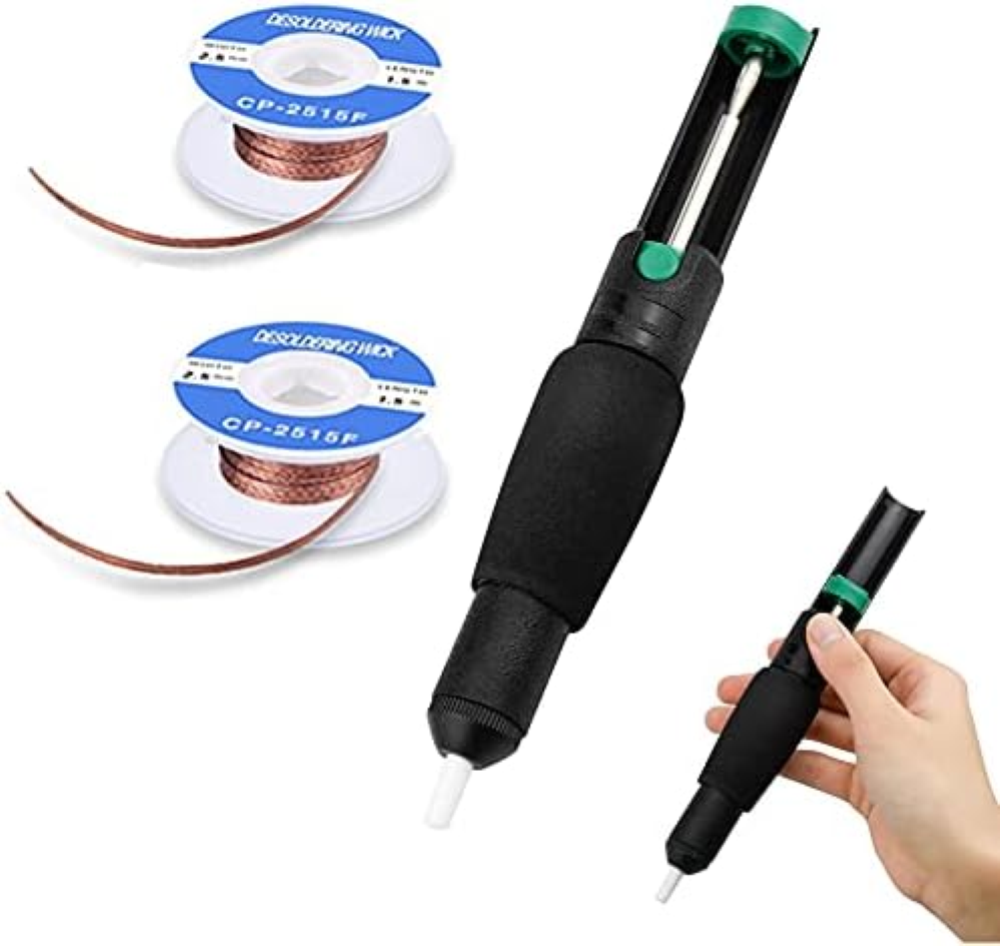 Snowtain Pompa Dissaldante Kit Rimozione Vuoto Pompa Strumento di Saldatura Sald