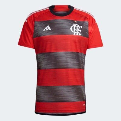 Official ADIDAS Flamengo Home Jersey 2023/24 | eBay