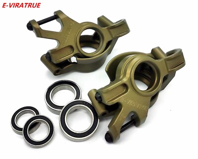 Blocchi Sterzo Anteriori In Alluminio 7075 Per TRAXXAS X-MAXX 1/5 E XRT – E-VIRATRUE - Foto 5