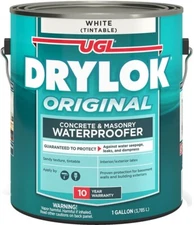 Drylok 27513 1gal White Original Latex Concrete & Masonry Waterproofer - 2 Pack