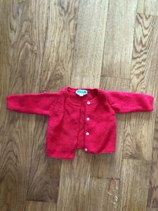 1 month baby sweater