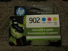 HP T0A38AN Cyan Magenta Yellow Ink Cartridge Genuine OEM NEW  902 NOV/2025
