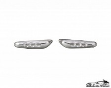 Seitenblinker durchsichtig-silber Set für BMW 5 E60 E61 06.03-06.10