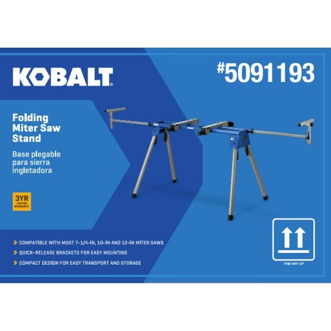 Kobalt Miter Saw Stand ST0702LW New in BOX eBay